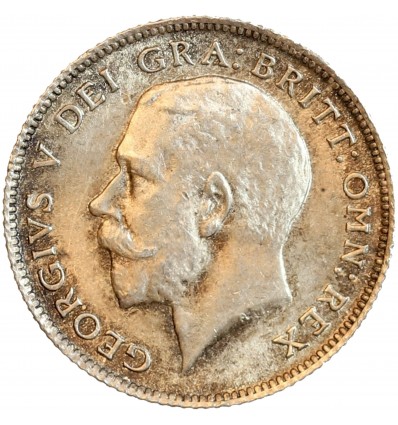 6 Pence Georges V - Grande Bretagne Argent
