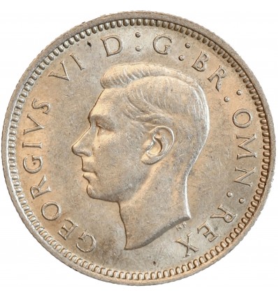 6 Pence Georges VI Grande Bretagne Argent