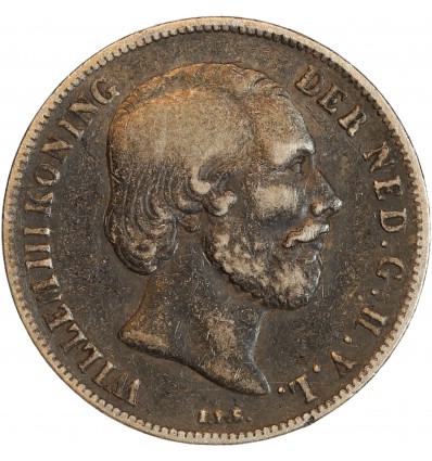 1 Florin Guillaume III Pays-Bas Argent