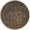 1 Florin Guillaume III Pays-Bas Argent