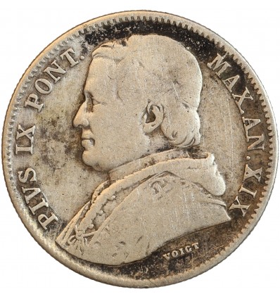 20 Baiocchi Pie IX - Vatican Argent