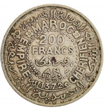 200 Francs - Maroc Argent