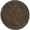 Liard à la Vieille Tête - Louis XV