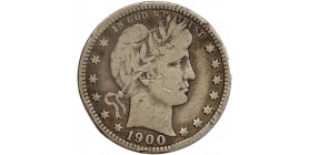 1/4 Dollar Barber - Etats-Unis Argent