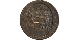 Monneron de 5 Sols - au Serment - Pacte Fédératif Révolution