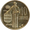 10 Centimes Rainier III - Monaco