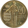 20 Centimes Rainier III - Monaco