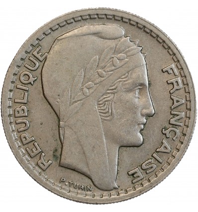 10 Francs Turin - Grosse Tête - Rameaux Courts