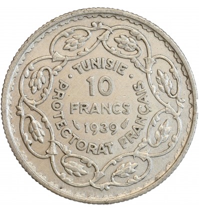 10 Francs Tunisie Argent