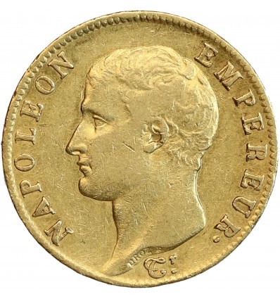 20 Francs Napoléon Ier Tête Nue Calendrier Grégorien