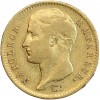 20 Francs Napoléon Ier Tête Nue Type Transitoire
