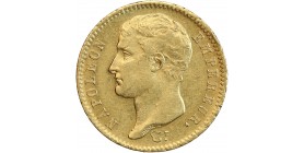 20 Francs Napoléon Ier Tête Nue Type Transitoire