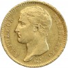 20 Francs Napoléon Ier Tête Nue Type Transitoire
