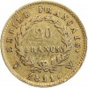 20 Francs Napoléon Ier Tête Laurée Revers Empire