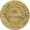 20 Francs Napoléon Ier Tête Laurée Revers Empire - Utrecht