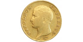 40 Francs Napoléon Ier Tête Nue Calendrier Grégorien