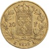 20 Francs Charles X Matrice du Revers à Quatre Feuilles et Demie