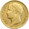 40 Francs Napoléon Ier Tête Laurée Revers République