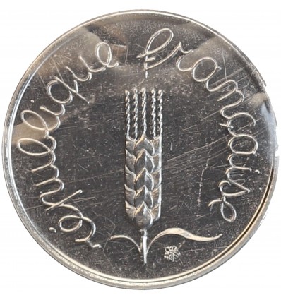 1 Centime Epi Piéfort