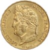 20 Francs Louis-Philippe Ier Tête Laurée