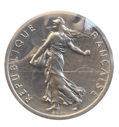 1/2 Franc Semeuse Nickel Piéfort
