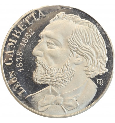 10 Francs Gambetta Argent Piéfort
