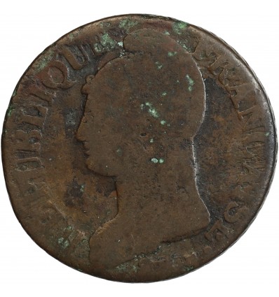 5 Centimes Dupré Directoire - Variété 7 sur 5