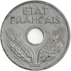 20 Centimes Etat Français - Type "VINGT"