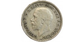 3 Pence Georges V Grande Bretagne Argent