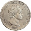 5 Lires Charles Félix Italie Argent - Sardaigne
