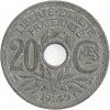 20 Centimes Lindauer - Gouvernement Provisoire