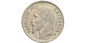 1 Franc Napoléon III Tête Laurée