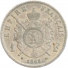 1 Franc Napoléon III Tête Laurée