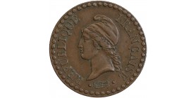 1 Centime Dupré Deuxième République