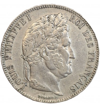 5 Francs Louis-Philippe I - Tête Laurée