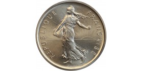 Piéfort en Nickel - 5 francs Semeuse