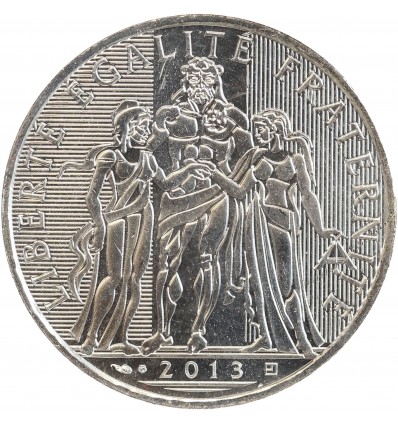 10 Euros Hercule en Argent