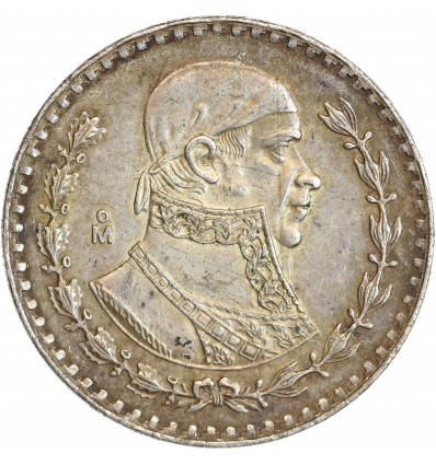1 Peso Mexique Argent