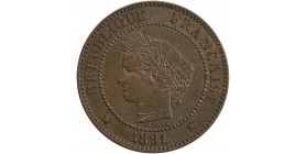 2 Centimes Cérès - Troisième République