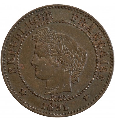 2 Centimes Cérès - Troisième République