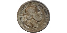5 Cents Guillaume III Pays-Bas Argent