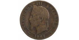 5 Centimes Napoléon III Tête Laurée