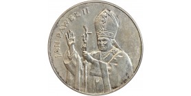 Avers : armoiries de la Pologne

Revers : le Pape Jean Paul II en visite