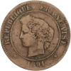 5 Centimes Cérès - Troisième République