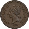 1 Centime Dupré Deuxième République