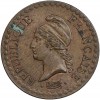 1 Centime Dupré Deuxième République