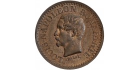 Module de 1 Centime Louis Napoléon Bonaparte Essai