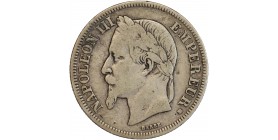 2 Francs Napoléon III Tête Laurée
