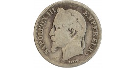 2 Francs Napoléon III Tête Laurée