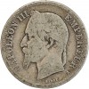 2 Francs Napoléon III Tête Laurée